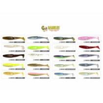 Shad Gambler Little EZ Swimbait 9.5cm White Lightening 9buc Shad Gambler Little EZ Swimbait 9.5cm White Lightening 9buc