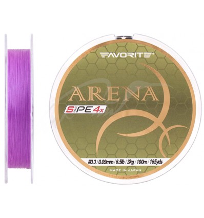 Fir textil Favorite Arena PE 4X Purple 100m