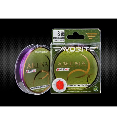 Fir textil Favorite Arena PE 4X Purple 100m