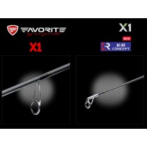 Lanseta Favorite X1 702MH 2.13m 7-28g Fast