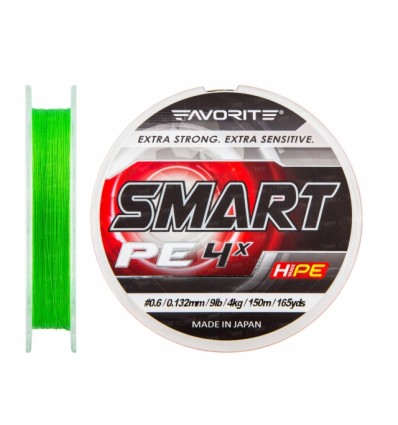 Fir textil Favorite Smart PE 4X Fluo Orange 150m