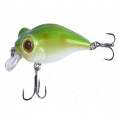 Vobler Owner Bug Eye Bait 50mm 6.5gr 57 White Sidef Green
