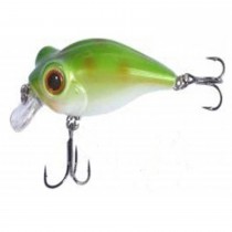 Vobler Owner Bug Eye Bait 50mm 6.5gr 57 White Sidef Green Vobler Owner Bug Eye Bait 50mm 6.5gr 57 White Sidef Green