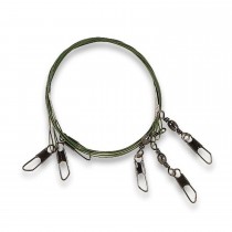 Struna Zebco 50cm cu Agrafa Vartej Steel Leader