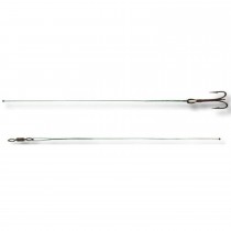 Struna Zebco 30cm cu Ancora Steel Leader Treble Hook