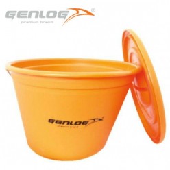 Galeata Genlog Oranje 21 L Cu Capac