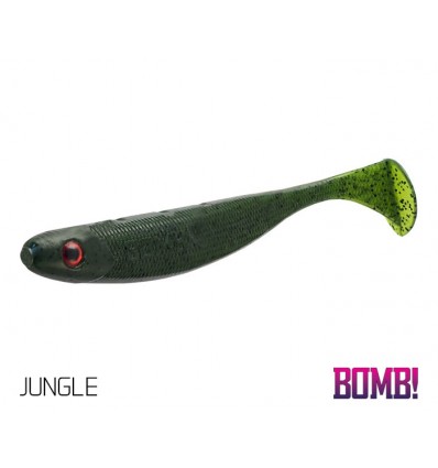 Shad Delphin BOMB Rippa / 5buc 8cm/NERO