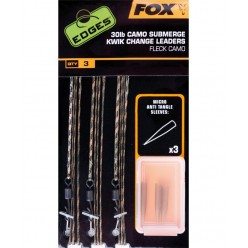 Montura Fox Edges Submerge Camo Leader Kwik Change Kit 3buc/set