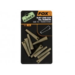 Conuri Fox Edges Slik Lead Clip Tail Rubber Nr.10 10buc/plic