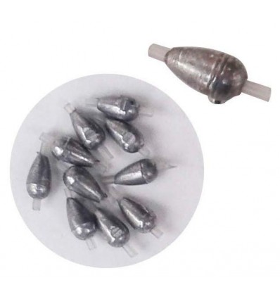 Set Plumbi Culisanti Vidrax 0.5g - 4.00g 10buc/plic
