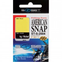 Agrafa Sunset ST-S-2004 American Snap 15buc/pachet Agrafa Sunset ST-S-2004 American Snap 15buc/pachet