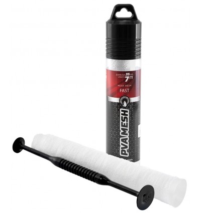 Kit Plasa Solubila Carp Expert Pva Hexa Mesh Fast + Tija Compresie 7m