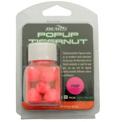Nevis Pop-Up Tigernut Pink Fluo Squid 15buc