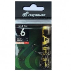 Carlige Hayabusa M1 Black Nicker 10buc