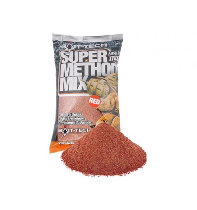 Pastura Bait-Tech Super Method Mix Red Groundbait