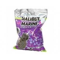 Pelete Bait-Tech Halibut Marine Pellets Pre-Drilled 700g