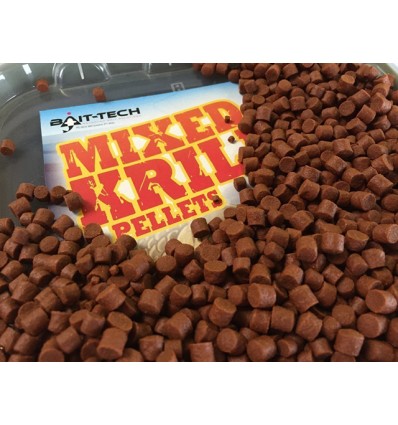Pelete Bait-Tech Camo Bucket Mixed Krill Pellets 2.5kg