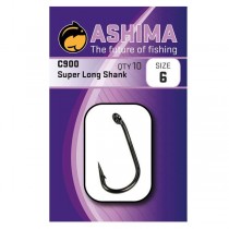 Carlige Crap Ashima Super Long Shank C900 10 Buc/plic