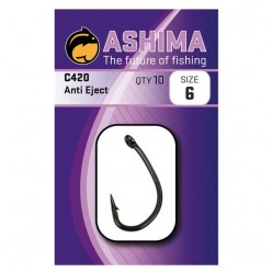 Carlige Crap Ashima Anti-eject C420 10 Buc/plic