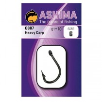 Carlige Crap Ashima Heavy Carp C887 10 Buc/plic