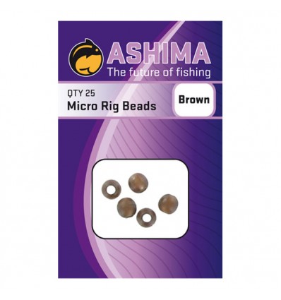 Bile Cauciuc Ashima Micro Rig Beads Beads 25 Buc/plic
