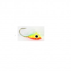 Mormusca Shark LM0044/12 Rosu Negru 1.10gr 18mm 5buc