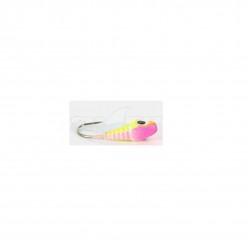 Mormusca Shark LM0055/1 Rosu Galben 0.80gr 18mm 5buc 2