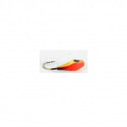 Mormusca Shark LM0055/3 Rosu Negru 0.80gr 18mm 5buc 2