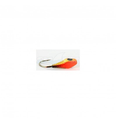 Mormusca Shark LM0055/3 Rosu Negru 0.80gr 18mm 5buc