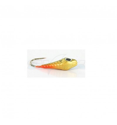 Mormusca Shark LM0066/6 Albastru Negru 0.80gr 18mm 5buc