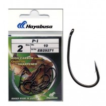 Carlige Hayabusa P1 Black Nickel 10buc/plic