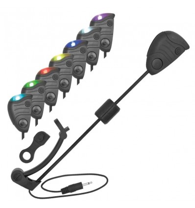 Swinger cu contragreutate Baracuda SW20 mufa jack 7 culori clips magnetic