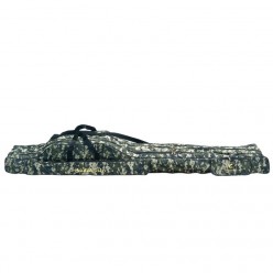 Huse lansete crap Baracuda B38 12'' 195 cm 3 compartimente camuflaj digital