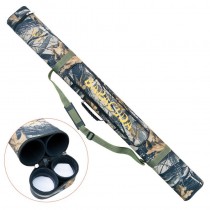 Tub dublu transport lansete Baracuda B40 120 cm diametru 6.5 cm camuflaj