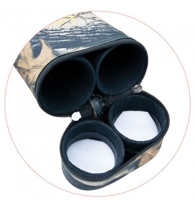Tub dublu transport lansete Baracuda B40 120 cm diametru 6.5 cm camuflaj