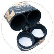 Tub dublu transport lansete Baracuda B40 120 cm diametru 6.5 cm camuflaj