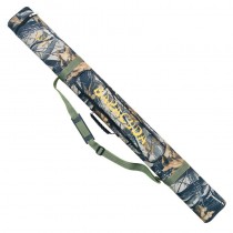 Tub dublu transport lansete Baracuda B40 120 cm diametru 6.5 cm camuflaj