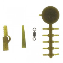 Kit Montura Plumb Pierdut Carp Expert Adjustable Lead Clip