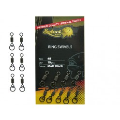 Vartejuri Select Baits Ring Swivels Nr. 8 10buc/plic