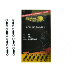 Vartejuri Select Baits Rolling Swivels Nr.8 10buc/plic