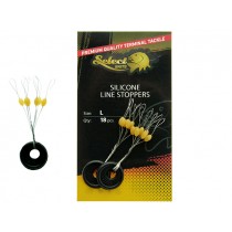 Opritoare Select Baits Silicone Line Stoppers 18buc/plic