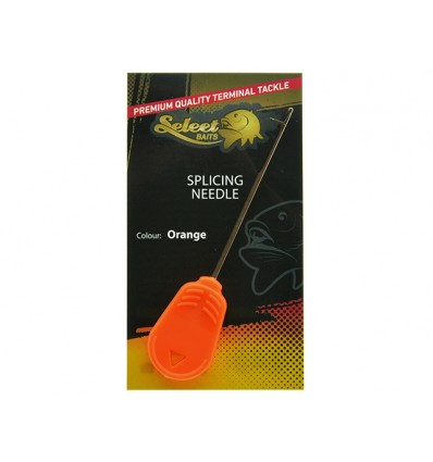 Croseta Select Baits Splicing Needle 8cm Portocaliu