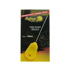 Croseta Select Baits Fine Point Needle 8cm Galben