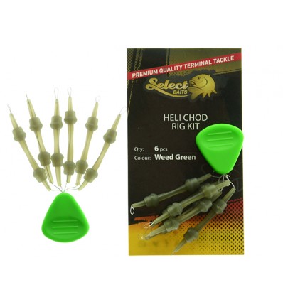 Select Baits Heli Chod Rig Kit Verde