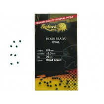 Opritoare Select Baits Oval Hook Beads Verde 20buc/plic