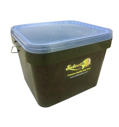 Galeata Select Baits Camo Square Bucket 10L