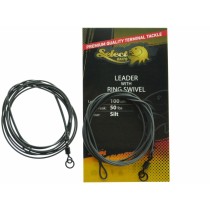 Inaintas Select Baits Leader with Ring Swivel 100cm / 50lb Inaintas Select Baits Leader with Ring Swivel 100cm / 50lb