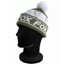 Caciula Fox Green/Silver Lined Bobble