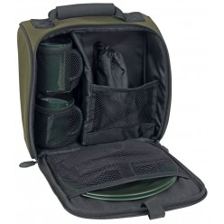 Geanta Fox R-series Two Man + Set Ustensile Masa 28x12x28cm