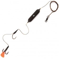 Montura Pentru Somn Fox Rage Cat Subfloat Lite Powerpoint Single & Treble Hook Rig 128cm 80kg
